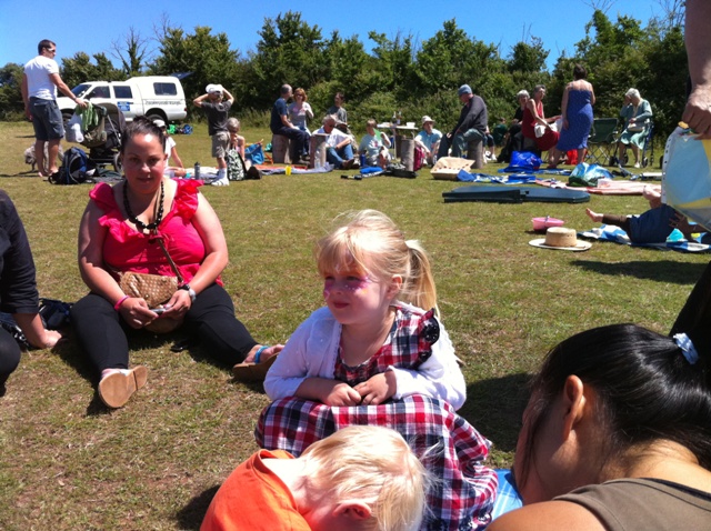 Picnic in the sunshine